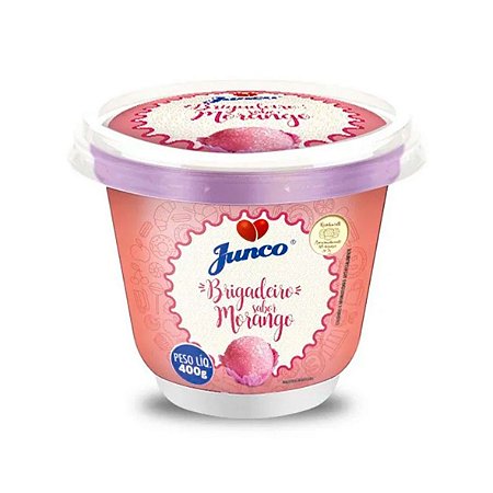 Brigadeiro sabor Morango Pronto 400g - Junco