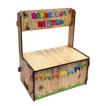 Barraca de Madeira "Barraca do Beijo" - ProduFest