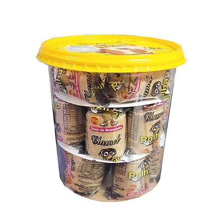 Doce Paçoca Rolhão c/ 20 un X 55g Pote - Clamel