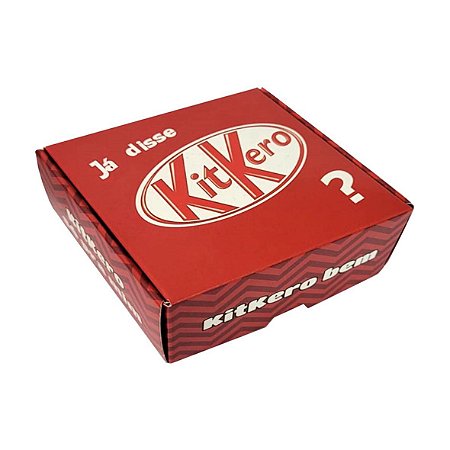 Caixa "Já Disse KitKero?" p/ 6 Doces c/ 10 un C3629 - Ideia