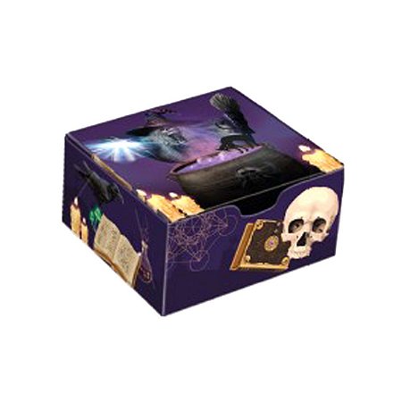 Caixa Feitiçaria Halloween para 4 Doces Ref: HJ19 c/ 20 UN - JR