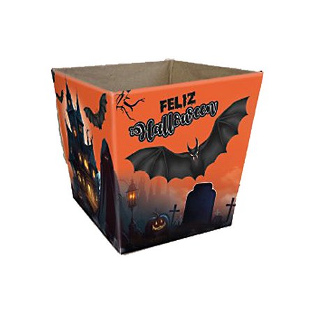 Cachepô Pequeno Morcego Sanguinário Halloween HJ25 c/ 20 UN - JR