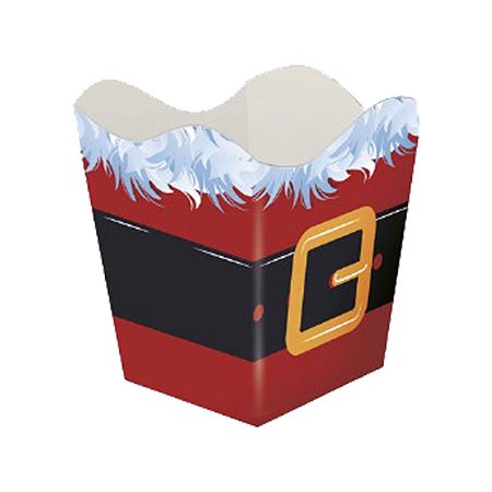 Cachepô Grande Papai Noel Cinto c/ Unidade - Kaixote