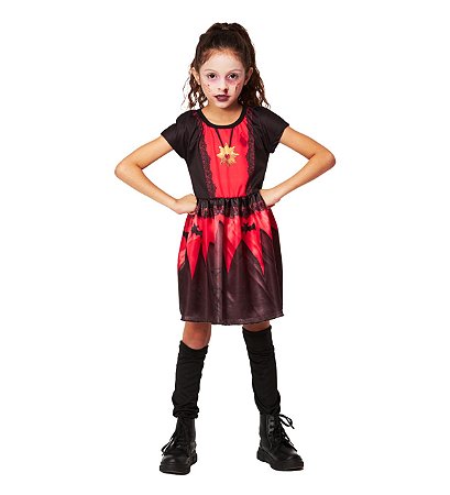 Fantasia Vampirinha Infantil Tam.GG - Fantasia Super