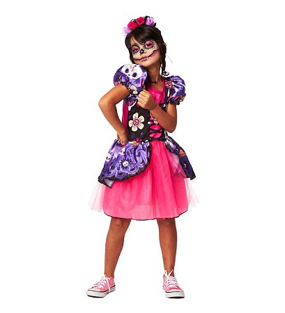 Fantasia Halloween La Rosita Infantil Tam.GG  - Fantasia Super  (11)