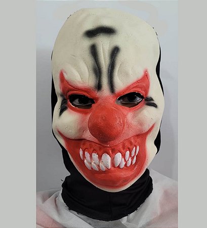 Máscara Bad Clown Tam.Unico -Fantasia