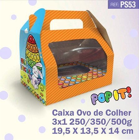 Caixa Pop It Ovo de Colher 3x1 250/ 350/ 500g c 5 Un PS53/JR (3)