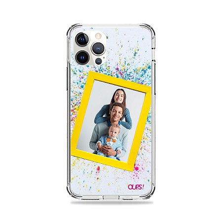 Capinha personalizada aquarela com foto