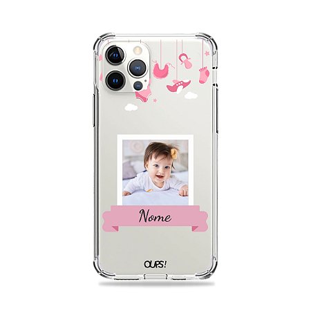 Capinha personalizada com foto baby Girl