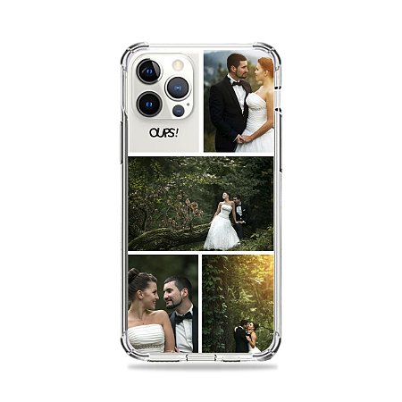 Capinha personalizada com 4 fotos