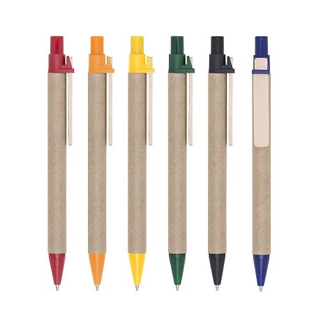 001 - Caneta Ecológica Papelão