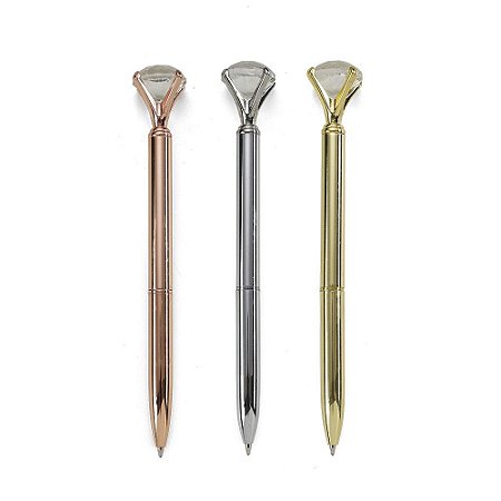 14555 - Caneta Metal Diamante