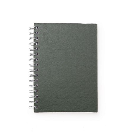 13601 - Caderno Pequeno de Couro Sintético