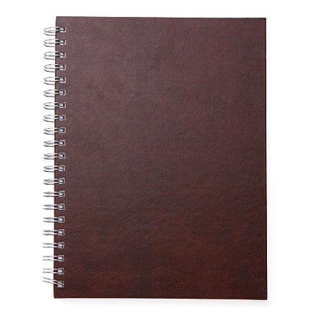 13603 - Caderno de Couro Sintético
