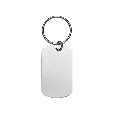 10201 - Chaveiro Metal Plaquinha