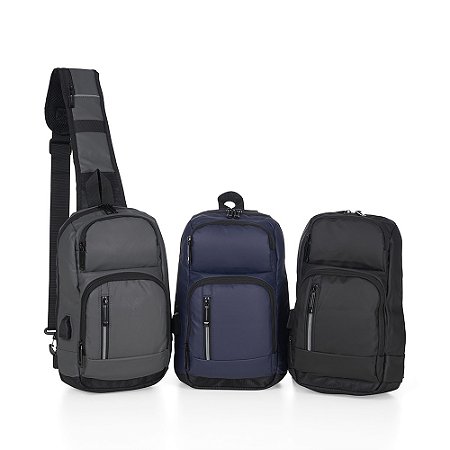 04059 - Mochila de Ombro USB