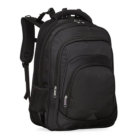 09263 - Mochila Poliéster com Compartimento Notebook 15.6