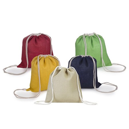 14562 - Mochila Saco de Juta