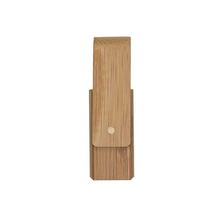 00034 - Pen Drive 4GB Giratório Bambu