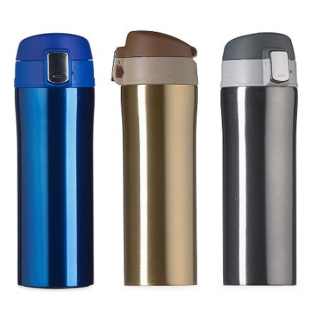 17007 - Garrafa Térmica Metal 350ml