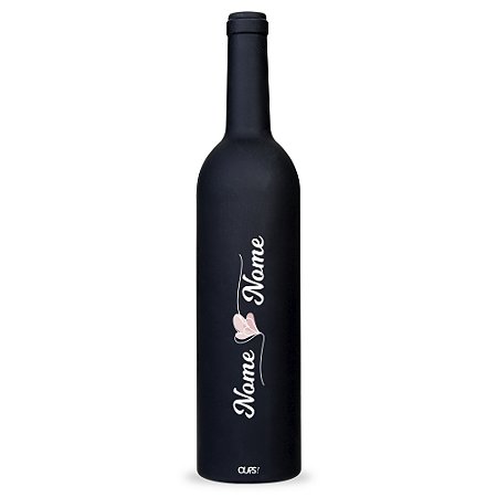 11870 - Kit Vinho  Personalizado com Nomes