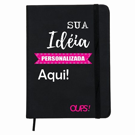 12514 - Moleskine Personalizado com Sua Arte