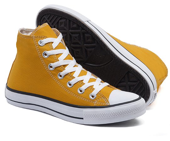 Tênis Star Cano Alto- Amarelo - AV Tenis Multimarcas