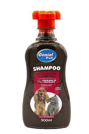 Shampoo p/ Cães e Gatos Chocolate 500ml