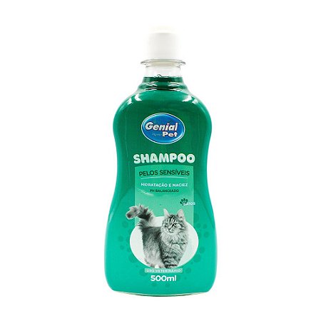 Shampoo Gatos Pelos Sensíveis 500ml