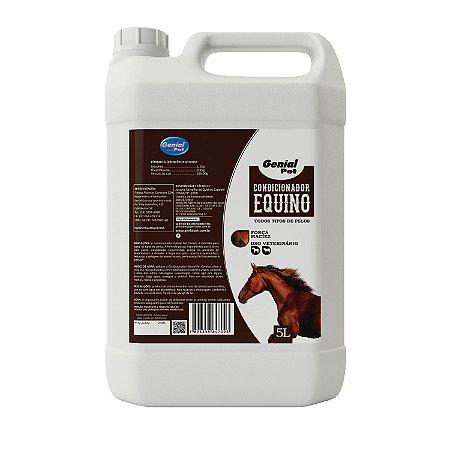 Condicionador Todos os Tipos de Pelos Equino 5 litros