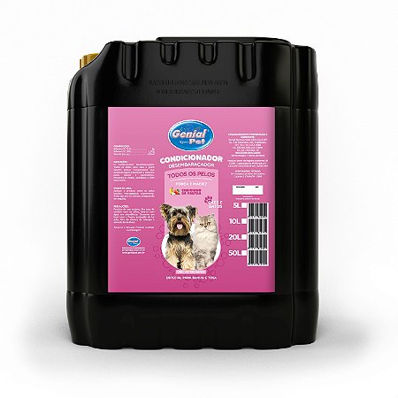 Condicionador p/ Cães e Gatos Desembaraçador Frutas 20L