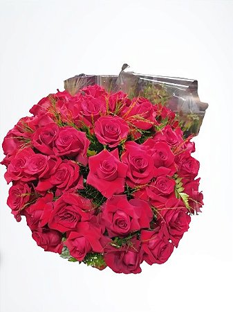 Buque com 36 rosas colombianas