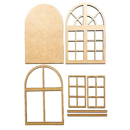 Mini Álbum Janela MDF - CSD91 - Carina Sartor