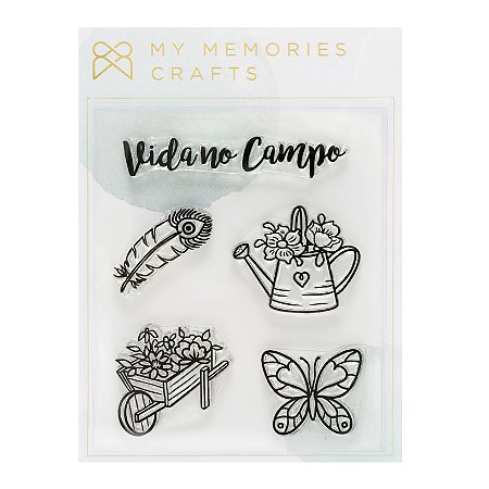 My Country - Carimbo VIDA NO CAMPO - My Memories Crafts