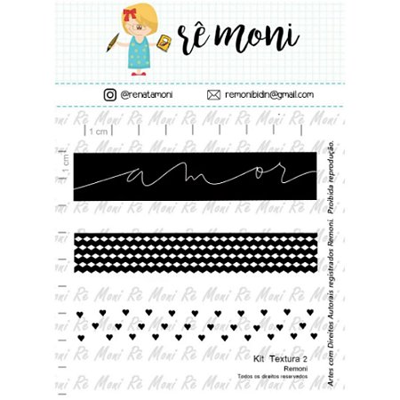 Carimbos Textura 2 - Rê Moni