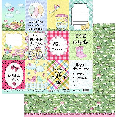 Coleção My Journey - Folha MMCMJ 03 - My Memories Crafts