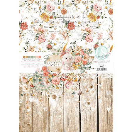 Colecao PETIT - Bloco A4 - Imagens (27 folhas - 240g) - Carina Sartor