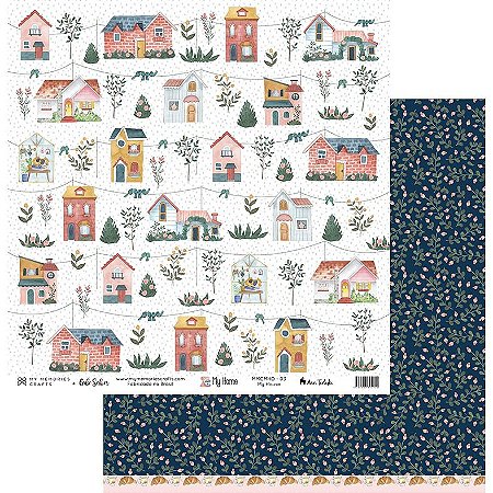 Coleção My Home - Folha MMCMHO 03 - My Memories Crafts