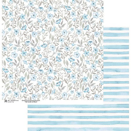 Coleção My Flower - Folha MMCMFL 04 - My Memories Crafts