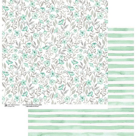 Coleção My Flower - Folha MMCMFL 03 - My Memories Crafts
