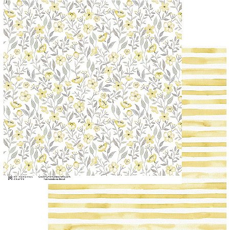 Coleção My Flower - Folha MMCMFL 02 - My Memories Crafts