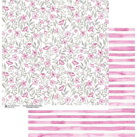 Coleção My Flower - Folha MMCMFL 05 - My Memories Crafts