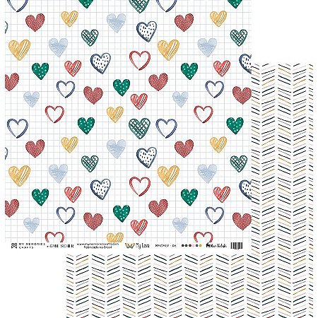 Coleção My Love - Folha 06 - My Memories Crafts