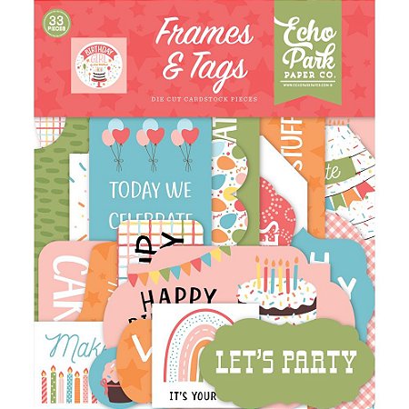 Collection Birthday Girl - Frames & Tags - Echo Park