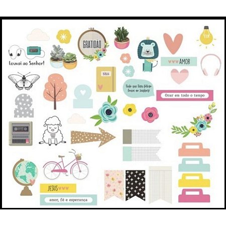 Coleção Rise & Shine - Die cuts - Studio Baunilha
