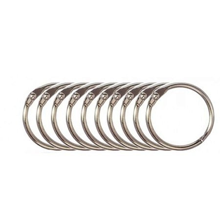 Argola Articulada 25mm - Prata - Apex