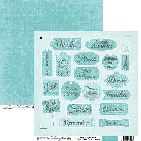 Candy Color CARIBE - Folha TAGS - Ivana Madi