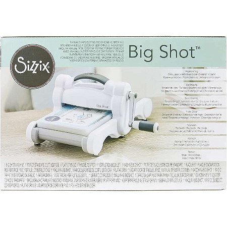 Sizzix Big Shot Machine-White W/Gray