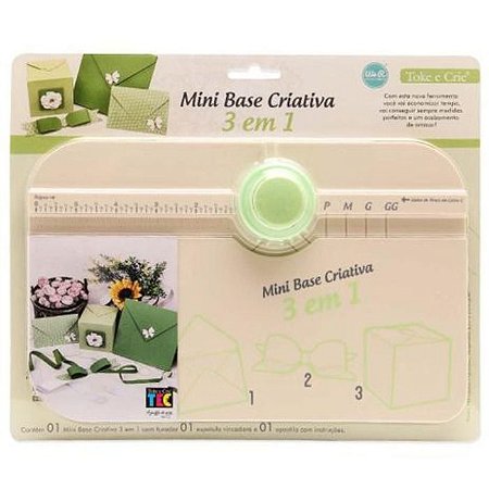Mini Base Criativa 3 em 1 (envelope, box, laço) - TEC