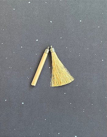 Tassel de Seda - 6cm - Dourado